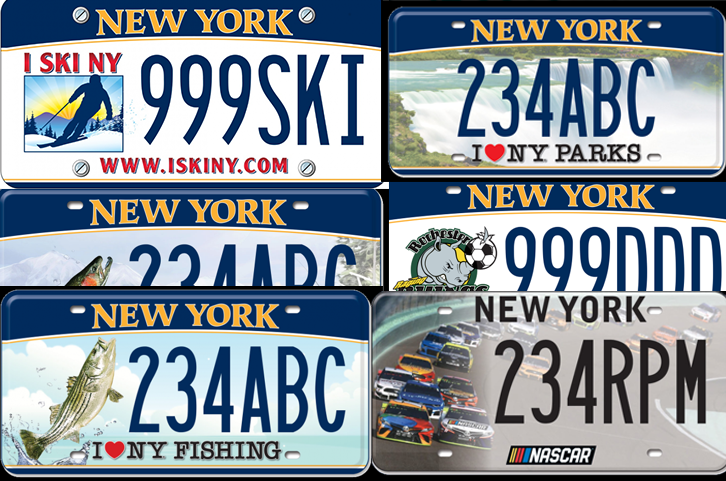 Ny Dmv Announces New Custom Plates Now Available For Sale Dmv